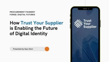 The Case for a Universally Consumable Supplier Identity