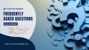FAQ: Why Supplier Management?