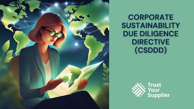 Corporate Sustainability Due Diligence Directive (CSDDD) - Trust Your ...