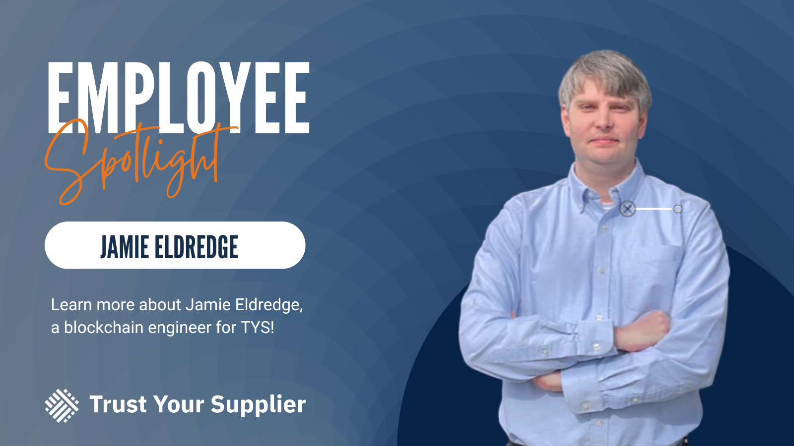Thumbnail of Employee Spotlight with photo of Jamie Eldredge.
