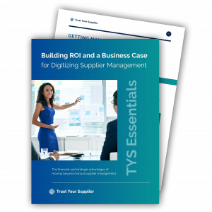 Building ROI and a Business Case for Digitizing Supplier management whitepaper