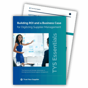 Building ROI and a Business Case for Digitizing Supplier management whitepaper