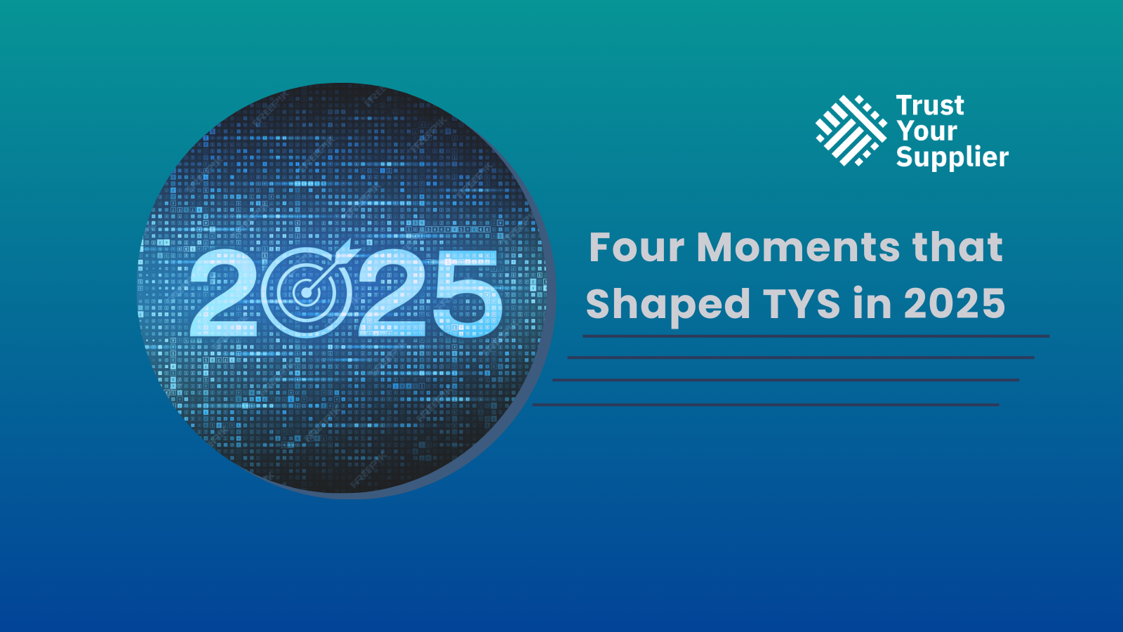 Four Moments that shaped TYS in 2025