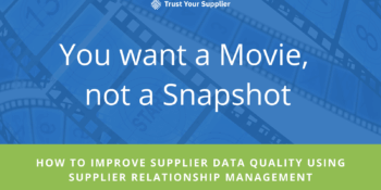 How to Improve Supplier Data Quality Using Supplier Relationship Management