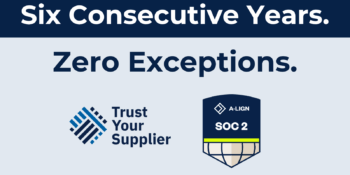 Six Years. Zero Exceptions. What That Actually Means for Your Supplier Data.