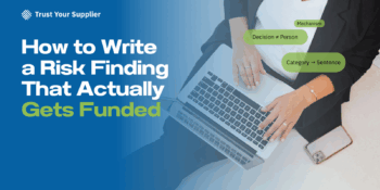 How to Write a Risk Finding That Gets Funded